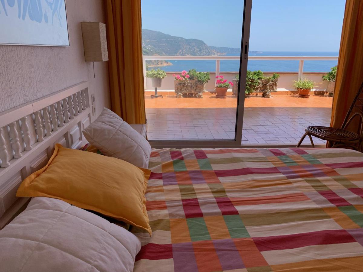⭑ Terrace + Sea Views + Private Beach. What Else? ⭑ Тосса-де-Мар Экстерьер фото